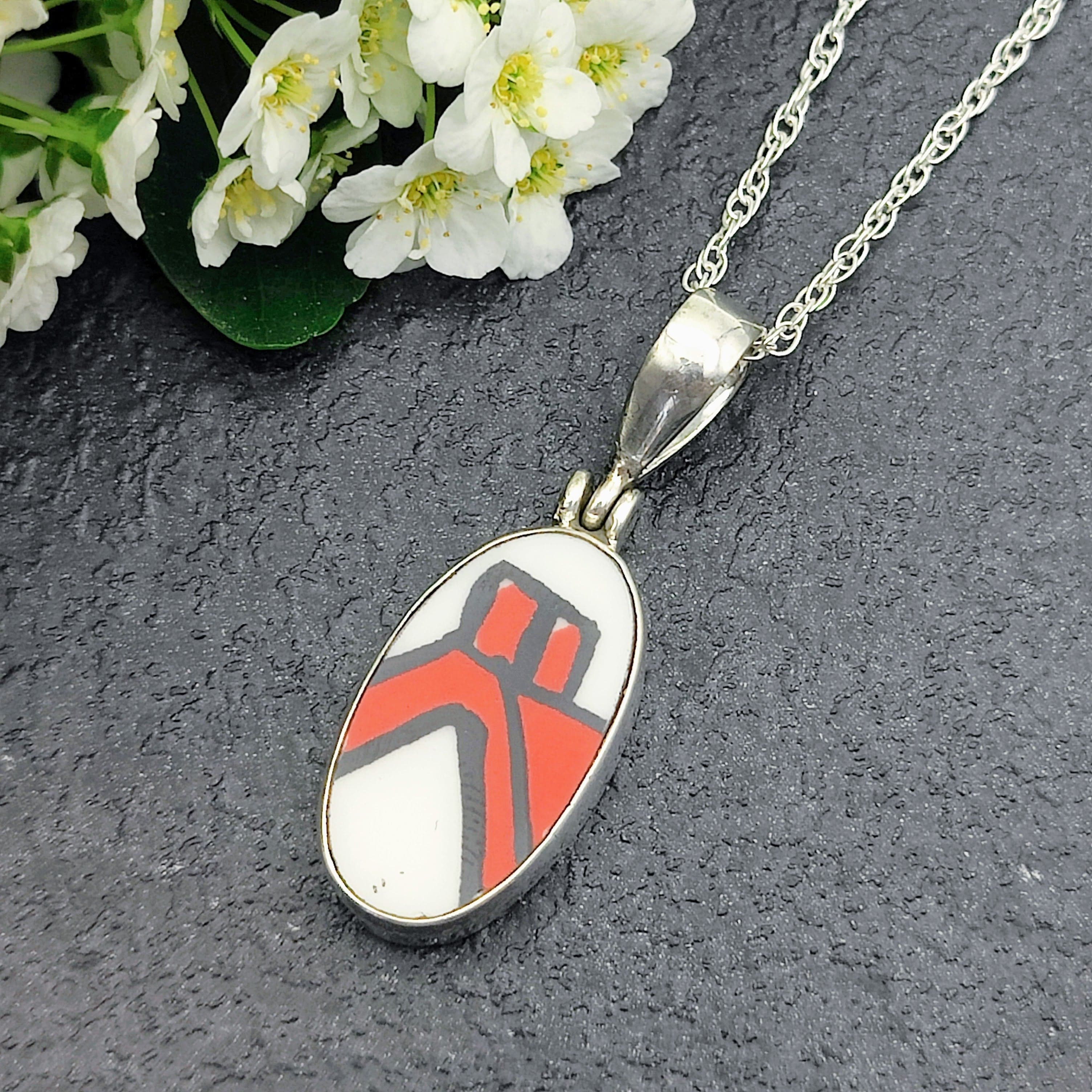 Clarice Cliff Pendant