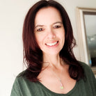 Hepburn and Hughes Art Deco Pendant | Original Clarice Cliff Pottery | Green triangles | Sterling Silver