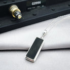 Hepburn and Hughes Chinook Helicopter Pendant | 43mm Rectangle | Made from genuine Chinook parts | Sterling Silver