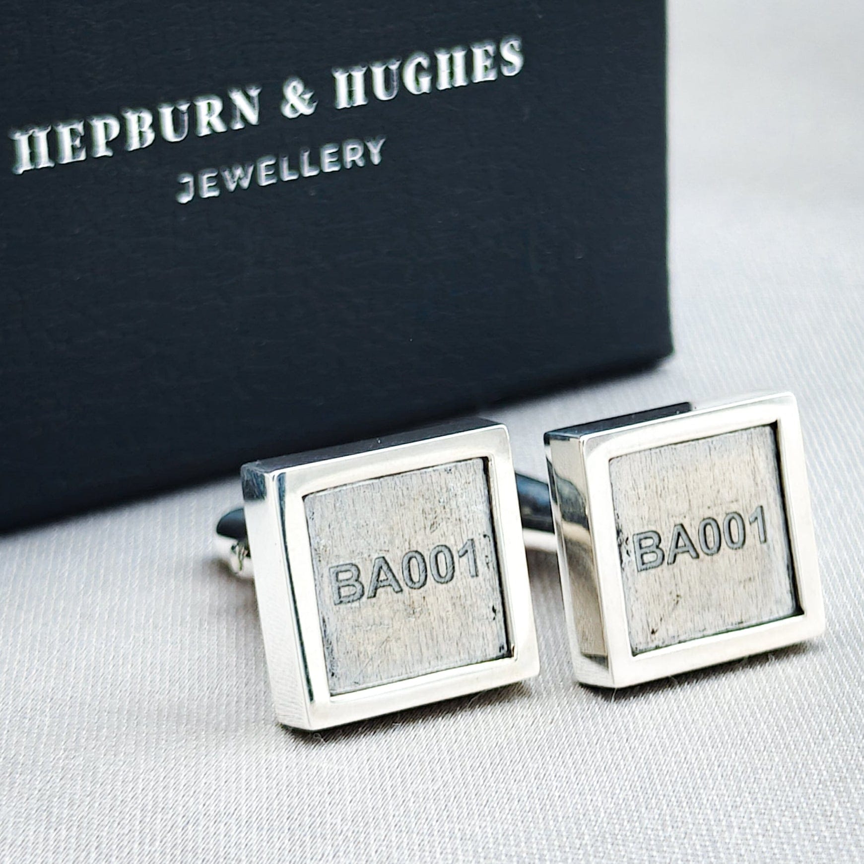 Hepburn and Hughes Concorde Cufflinks Limited Edition | Aviation Gift | Sterling Silver