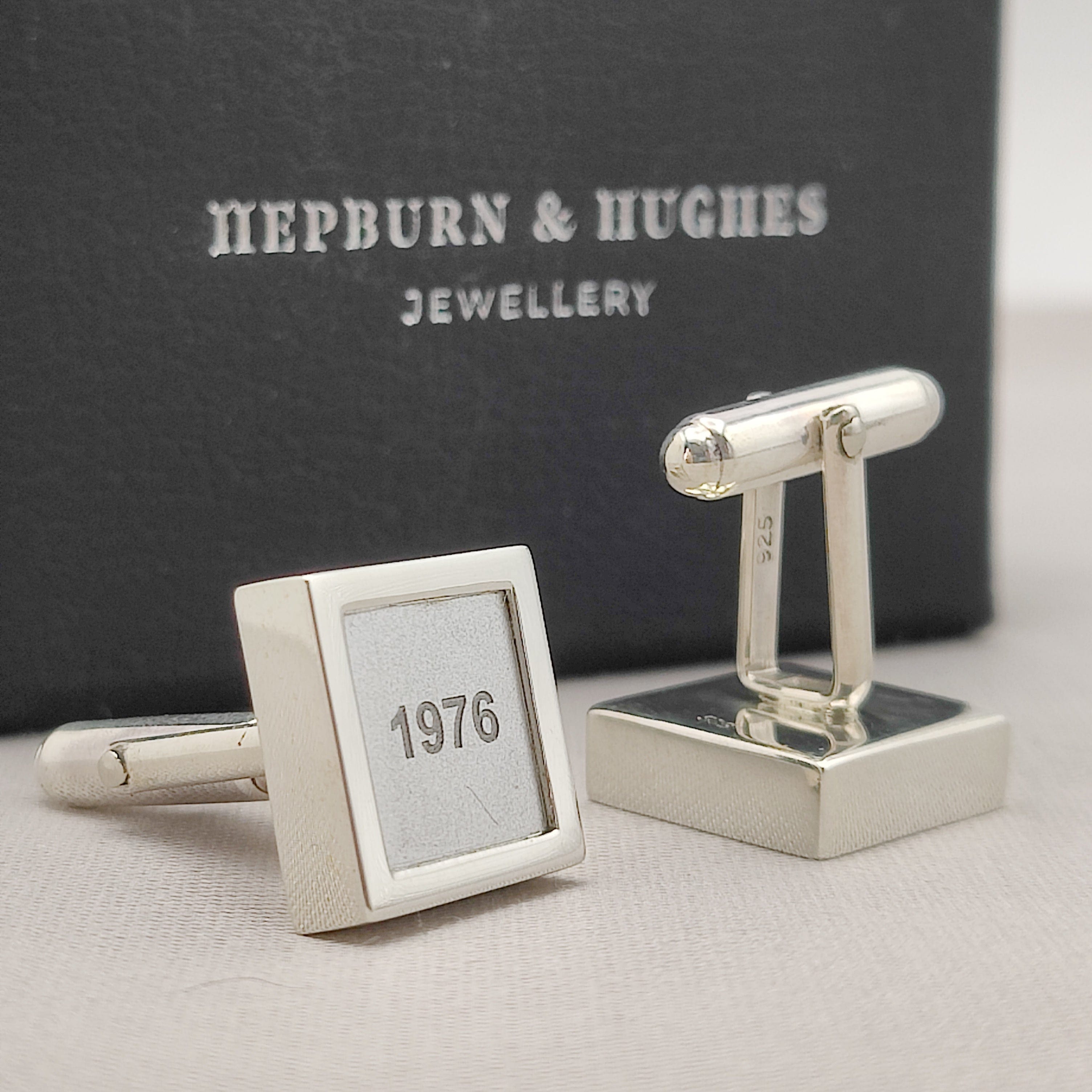 Hepburn and Hughes Concorde Cufflinks | Limited Edition Cuff Links | Sterling Silver