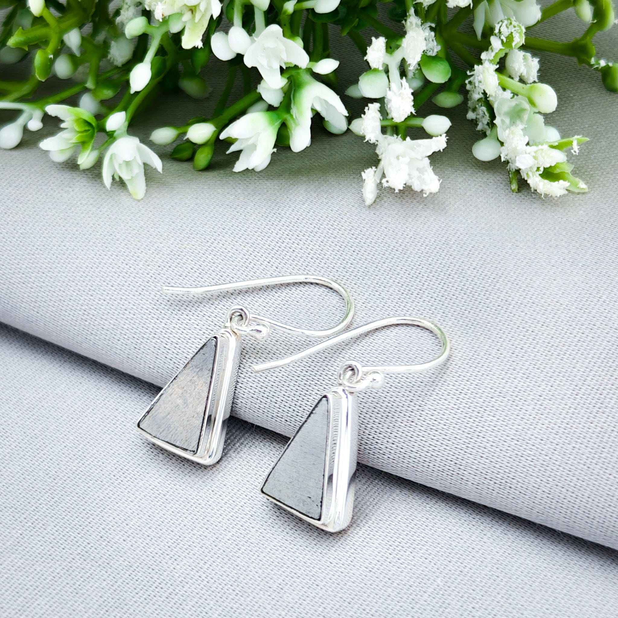 Hepburn and Hughes Concorde Earrings Limited Edition | Upcycled Panel | Aviation Gift | Sterling Silver