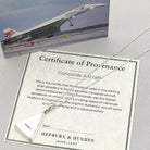 Hepburn and Hughes Concorde Pendant | Aviation Gift | Triangle | Sterling Silver