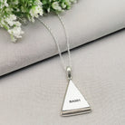 Hepburn and Hughes Concorde Pendant | Aviation Gift | Triangle | Sterling Silver
