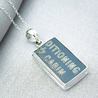 Hepburn and Hughes Concorde Pendant Limited Edition | Words 4 options | Sterling Silver