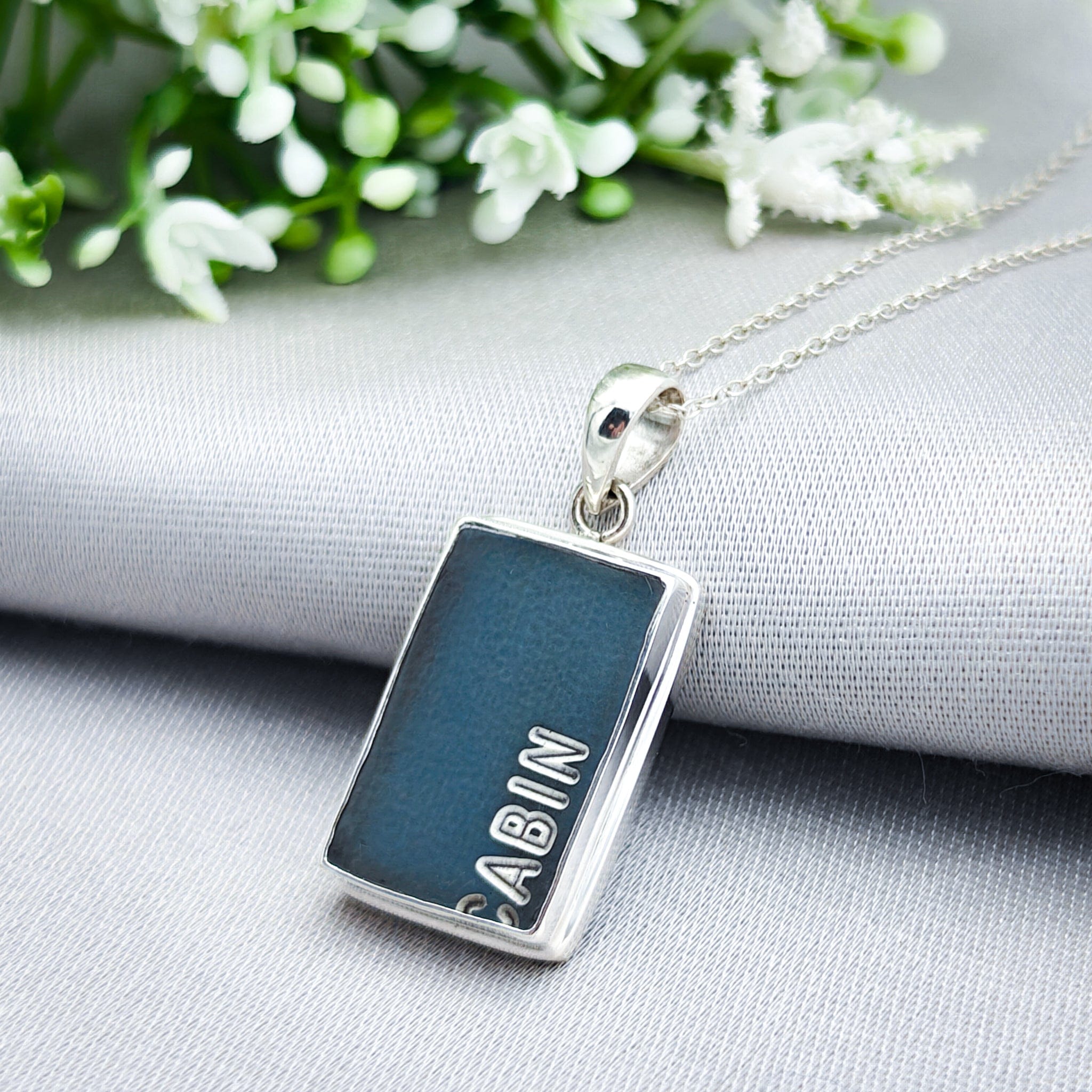 Hepburn and Hughes Concorde Pendant Limited Edition | Words 4 options | Sterling Silver