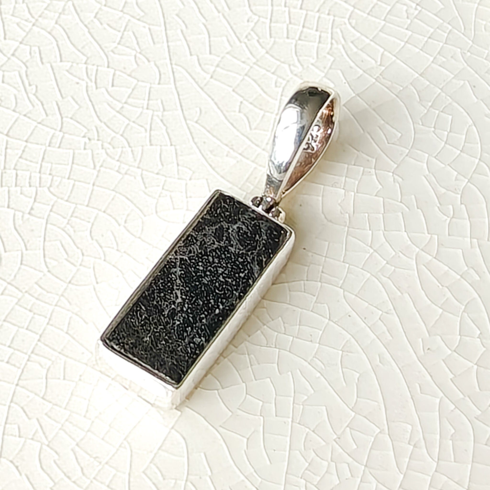 Hepburn and Hughes Dinosaur Fossil Pendant | Iguanodon | Jurassic Gift | Sterling Silver