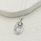 Hepburn & Hughes Elgin Watch Movement Pendant | Vintage Timepiece | Sterling Silver