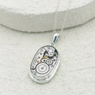 Hepburn & Hughes Elgin Watch Movement Pendant | Vintage Timepiece | Sterling Silver