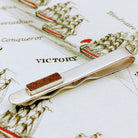 Hepburn and Hughes HMA Victory Oak Tie Pin for Men | Nautical Gift | Set in Sterling Silver