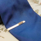 Hepburn and Hughes HMS Victory Oak Tie Pin for Men | Nautical Gift | Set in Sterling Silver