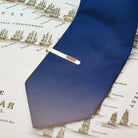Hepburn and Hughes HMS Victory Oak Tie Pin for Men | Nautical Gift | Set in Sterling Silver