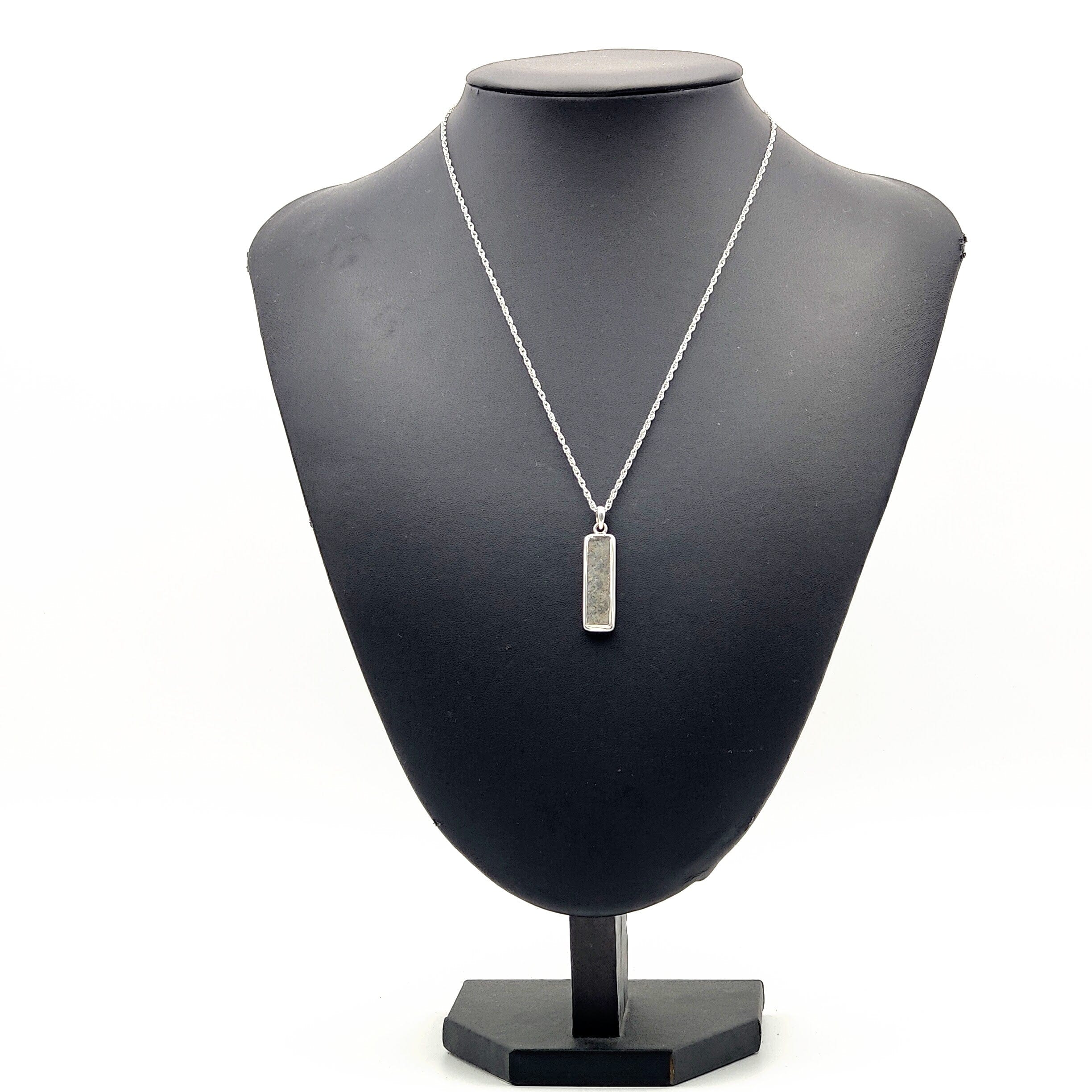 Hepburn and Hughes Lancaster Bomber Pendant | WW2 Aviation Gift | Rectangle | Sterling Silver