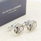Hepburn and Hughes Mid-Century Watch Movement Cufflinks | Sterling Silver