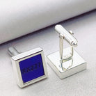 Hepburn and Hughes Red Arrows Cufflinks | Blue | Aviation Cuff Links Gift | Sterling Silver