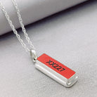 Hepburn and Hughes Red Arrows Pendant | Upcycled Rudder | Aviation Gift | Sterling Silver