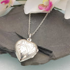 Hepburn and Hughes Silver Heart Locket | Sentimental Gift |  22mm | Sterling Silver