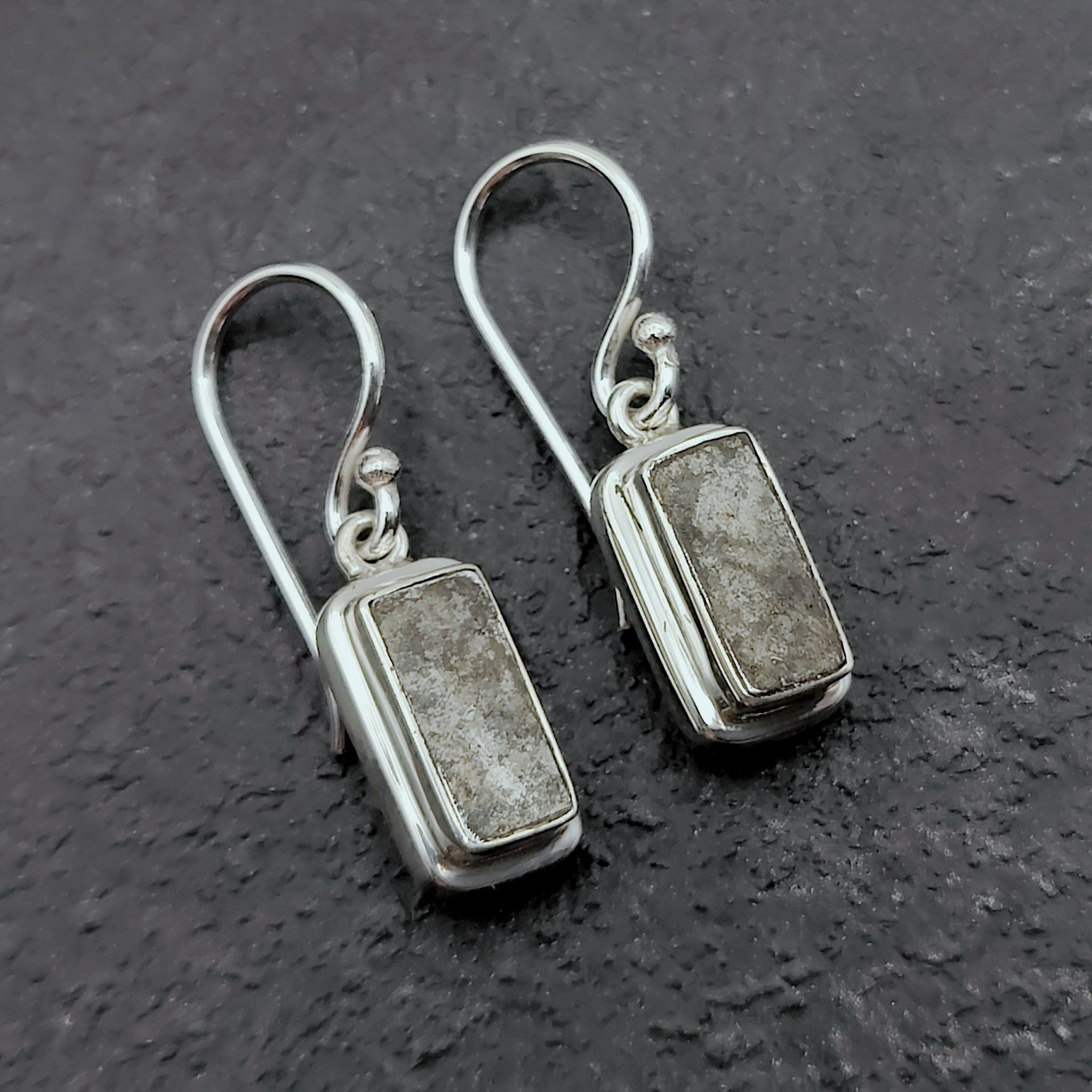 Hepburn and Hughes Spitfire Earrings | Made with Original Spitfire Fuselage | Sterling Silver