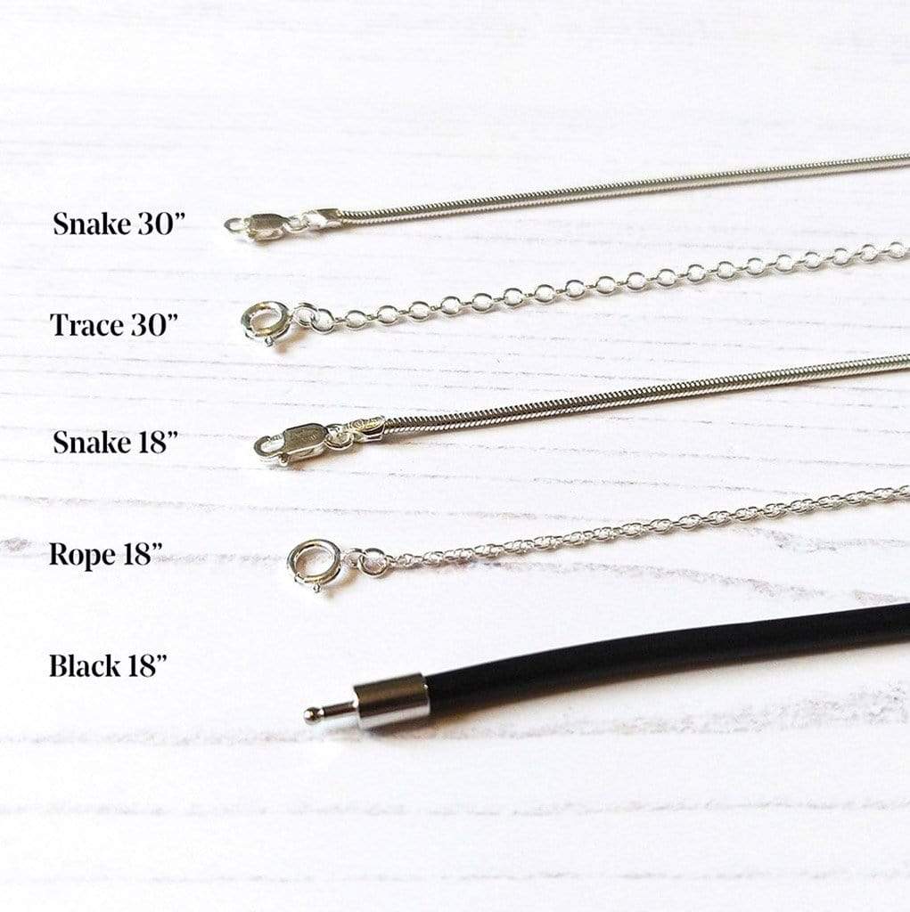 Hepburn and Hughes Turquoise Pendant | Blue gemstone necklace | Sterling Silver