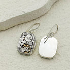 Hepburn & Hughes Vintage Watch Movement Earrings | Timepiece Gift | Sterling Silver