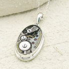 Hepburn & Hughes Vintage Watch Movement Pendant | Sterling Silver