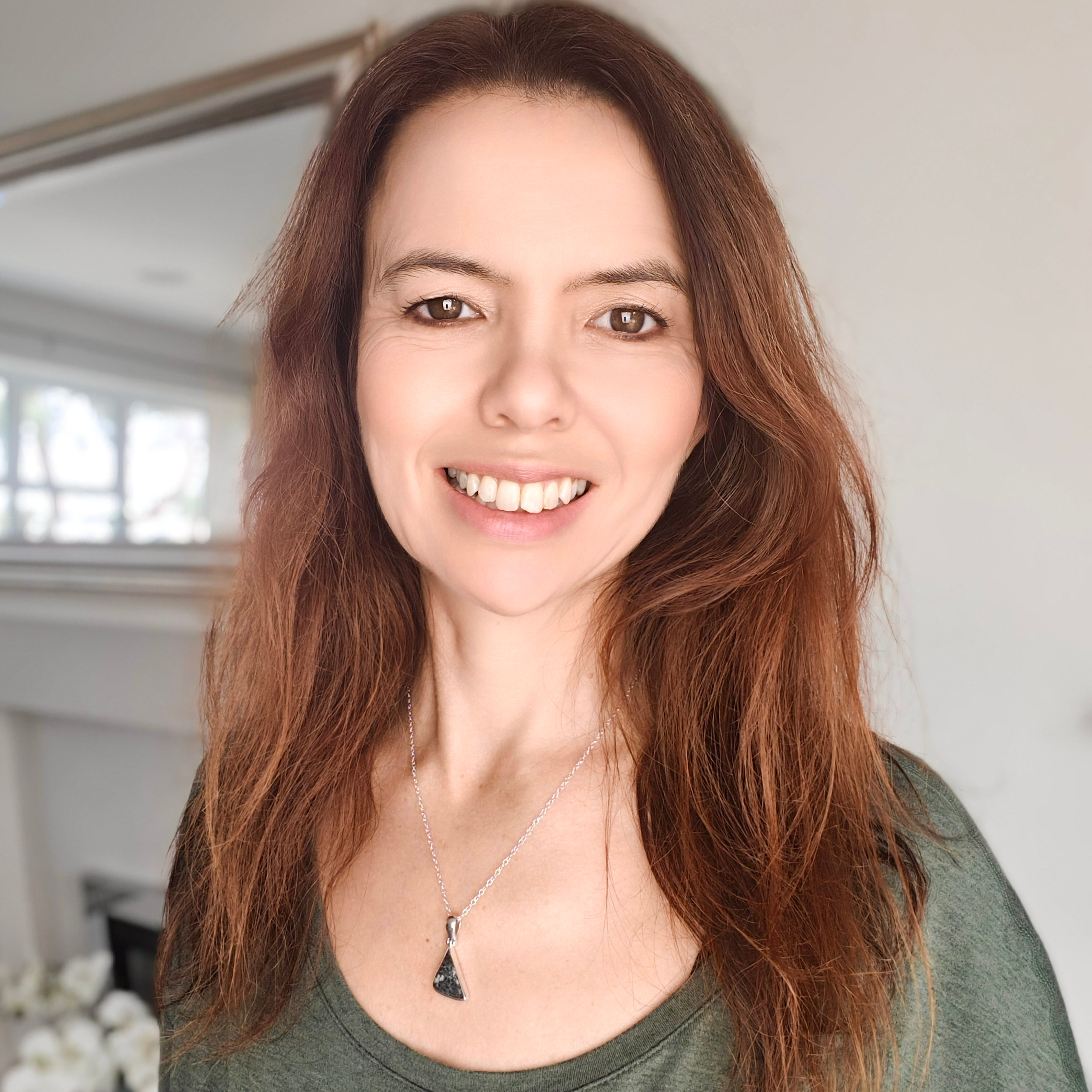 Hepburn and Hughes Welsh Preseli Bluestone Necklace | Stonehenge Spiritual Gift | Sterling Silver