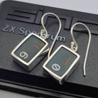 Hepburn and Hughes ZX Spectrum Keyboard Earrings | Numbers | Computer Gift | Sterling Silver