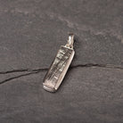 Hepburn and Hughes Meteorite Pendant, Rectangular in Sterling Silver