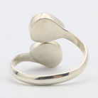 Hepburn and Hughes Abalone Shell Ring | Double Teardrop | Sterling Silver