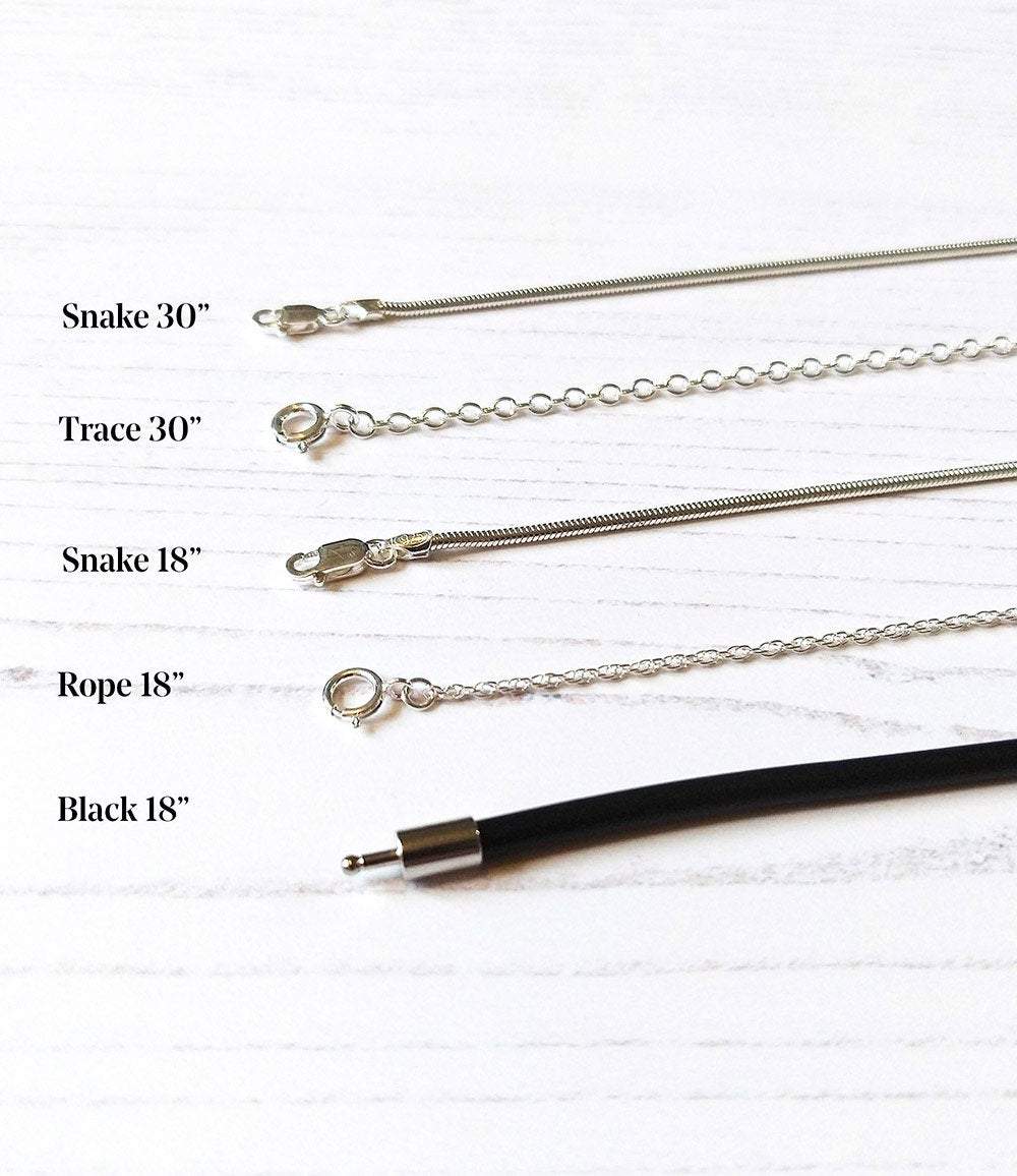 Hepburn and Hughes Ammonite Pendant, Madagascan Large in Sterling Silver