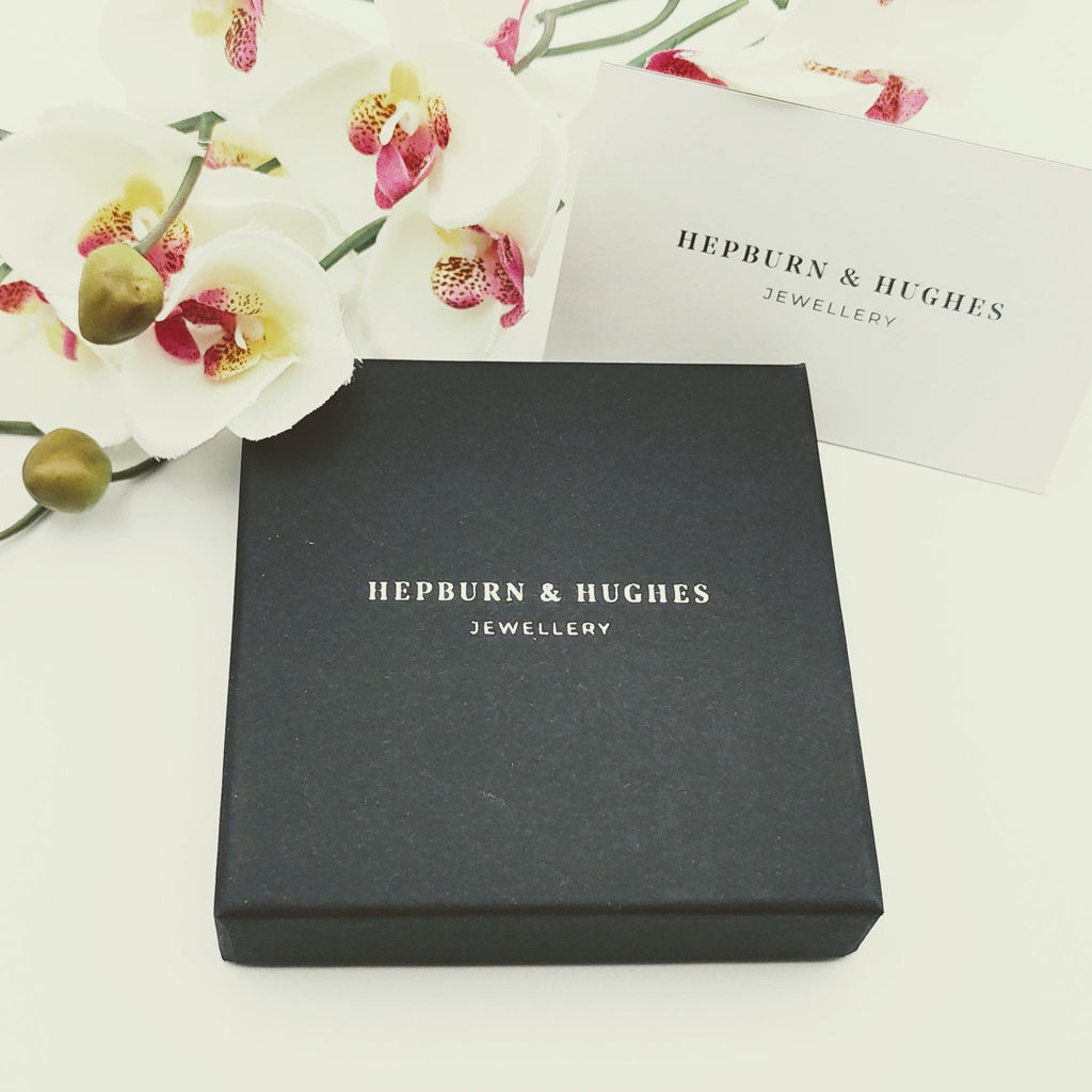 Hepburn and Hughes Aquamarine Earrings | Rectangular | March Birthstone | Sterling Silver