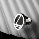 Hepburn and Hughes Art Deco Ring, oval in Sterling Silver