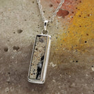 Hepburn & Hughes Berlin Wall Pendant | No Graffiti | Sterling Silver