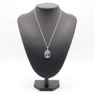 Hepburn and Hughes Blue John Pendant | Tree of Life | Oval | Sterling Silver