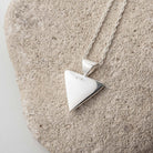 Hepburn and Hughes Blue John Pendant | Triangle | Sterling Silver