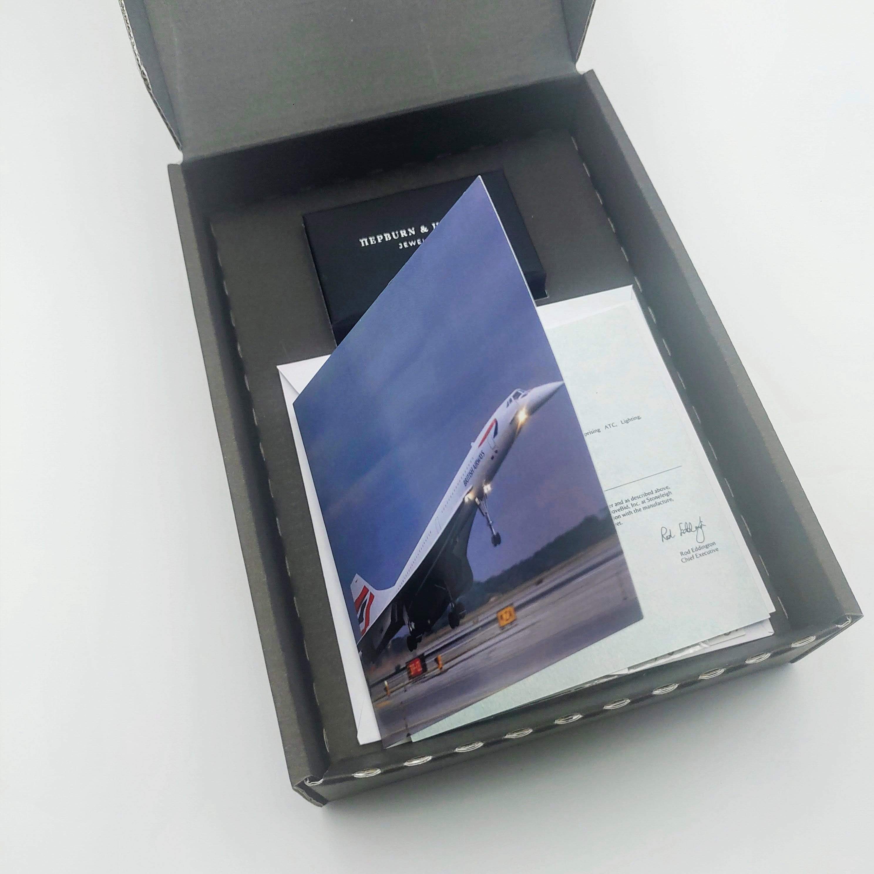 Hepburn and Hughes Concorde Pendant Limited Edition | Words | Sterling Silver