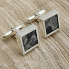 Hepburn and Hughes Fossilised Sea Creatures Cufflinks | Fossil Cufflinks | Sterling Silver
