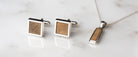 Hepburn and Hughes Houses of Parliament Cufflinks in Sterling Silver
