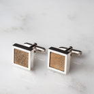 Hepburn and Hughes Houses of Parliament Cufflinks in Sterling Silver