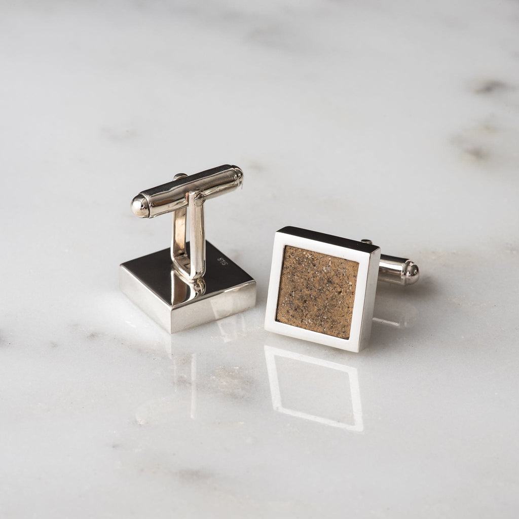 Hepburn and Hughes Houses of Parliament Cufflinks in Sterling Silver