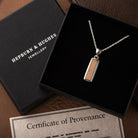 Hepburn & Hughes Houses of Parliament Pendant | Reclaimed Original Stone | Sterling Silver