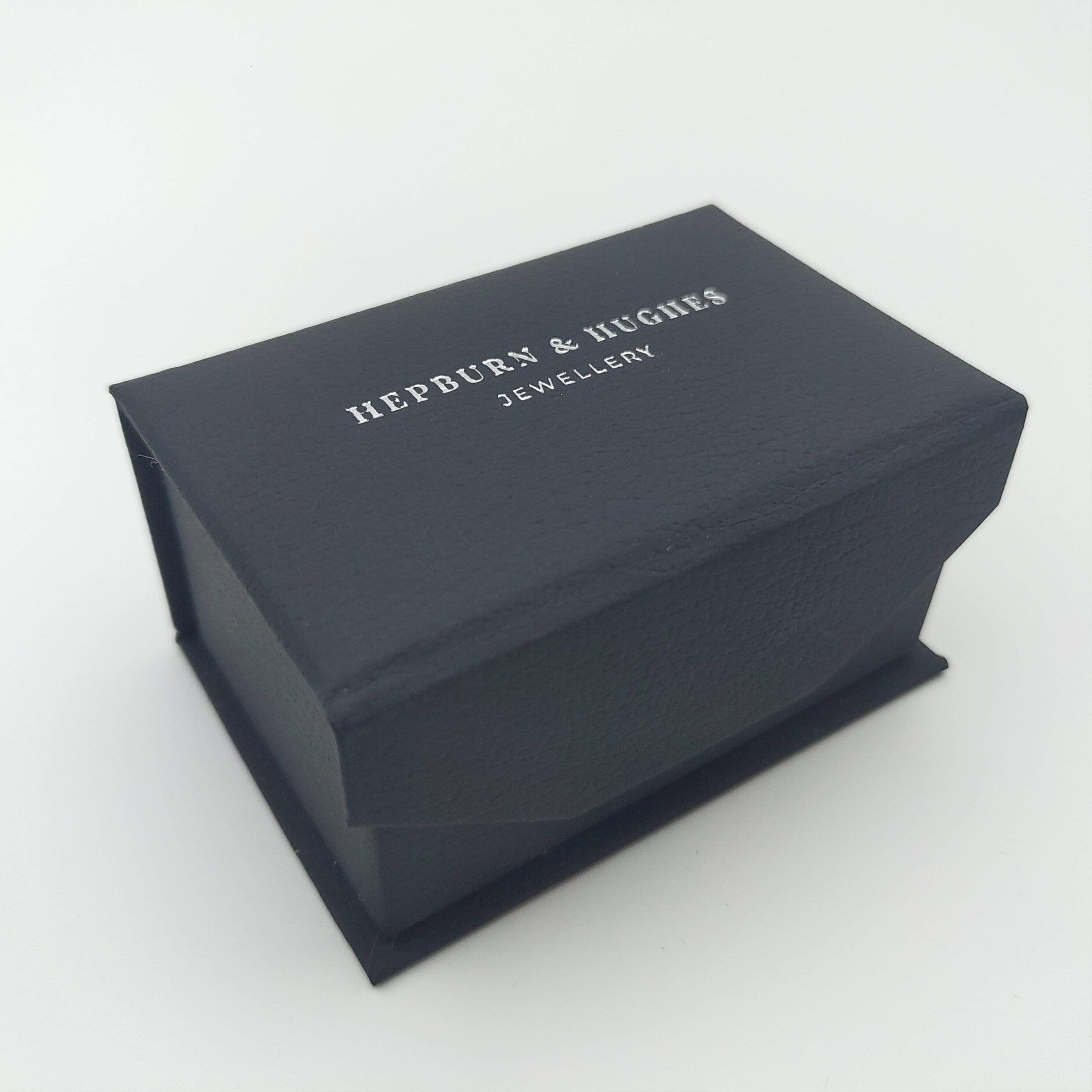Hepburn and Hughes Labradorite Cufflinks in Sterling Silver