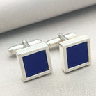 Hepburn and Hughes Red Arrows Cufflinks | Blue | Aviation Cuff Links Gift | Sterling Silver