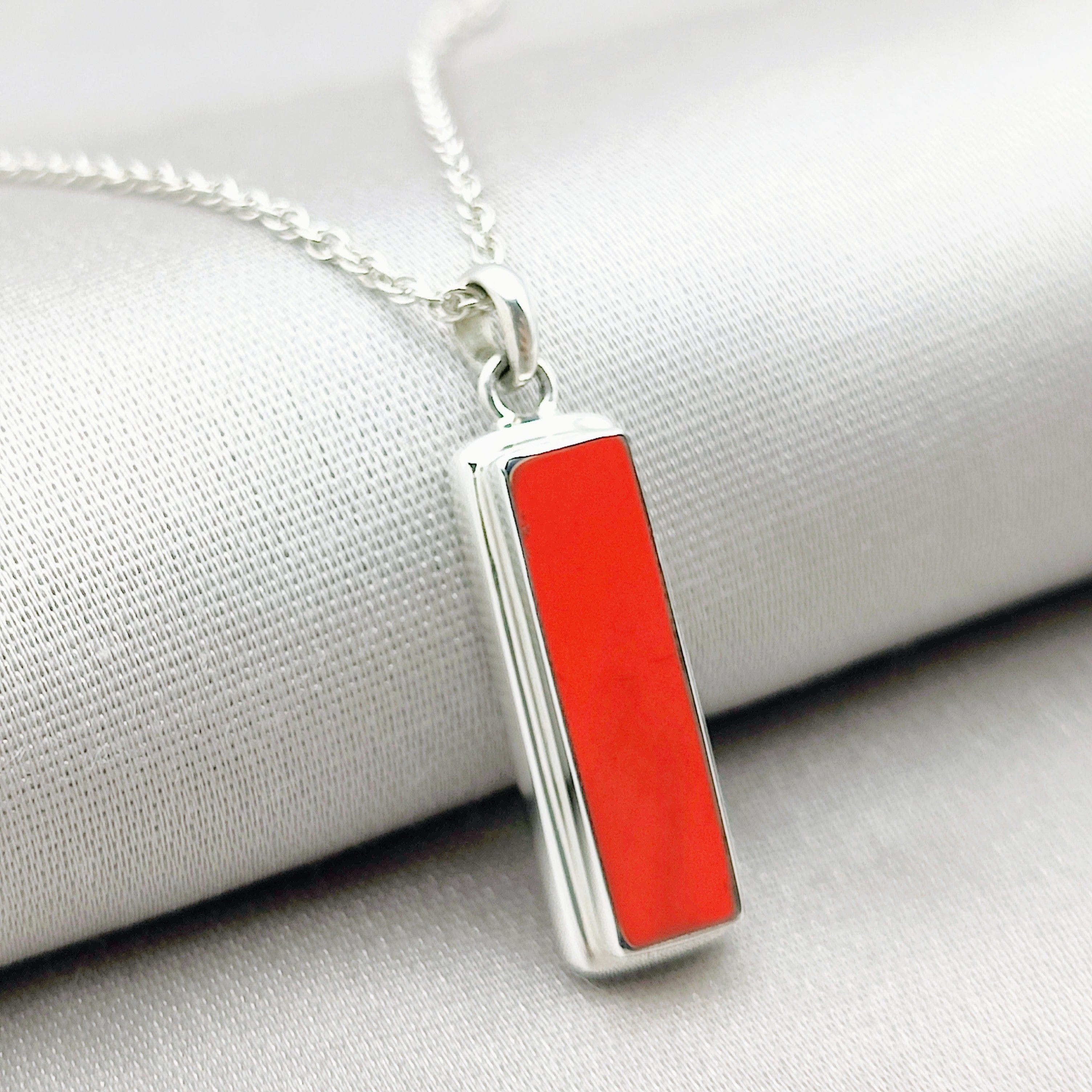 Hepburn and Hughes Red Arrows Pendant | Upcycled Rudder | Aviation Gift | Sterling Silver