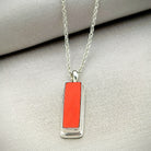 Hepburn and Hughes Red Arrows Pendant | Upcycled Rudder | Aviation Gift | Sterling Silver