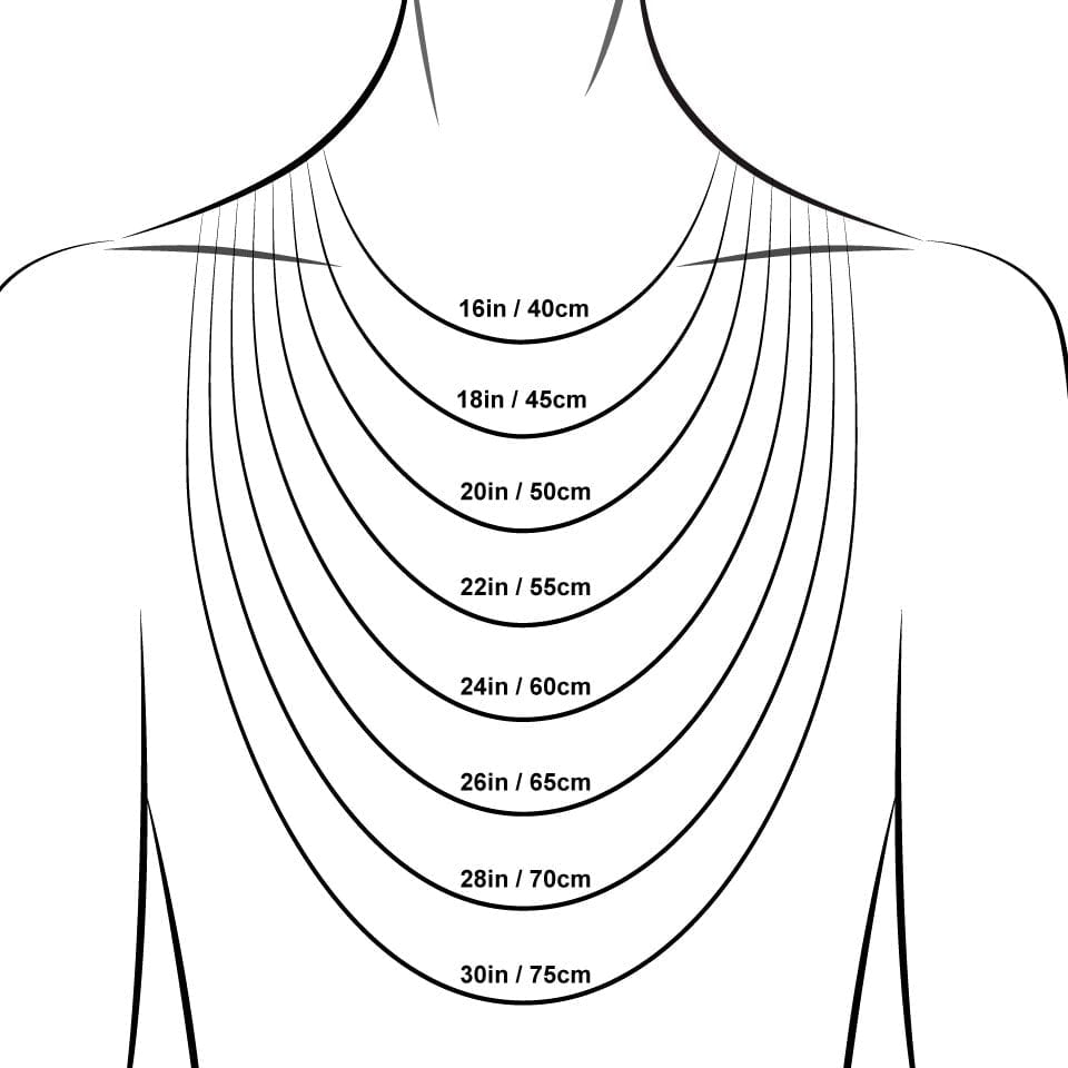 Hepburn and Hughes Rope Chain 18", Sterling Silver