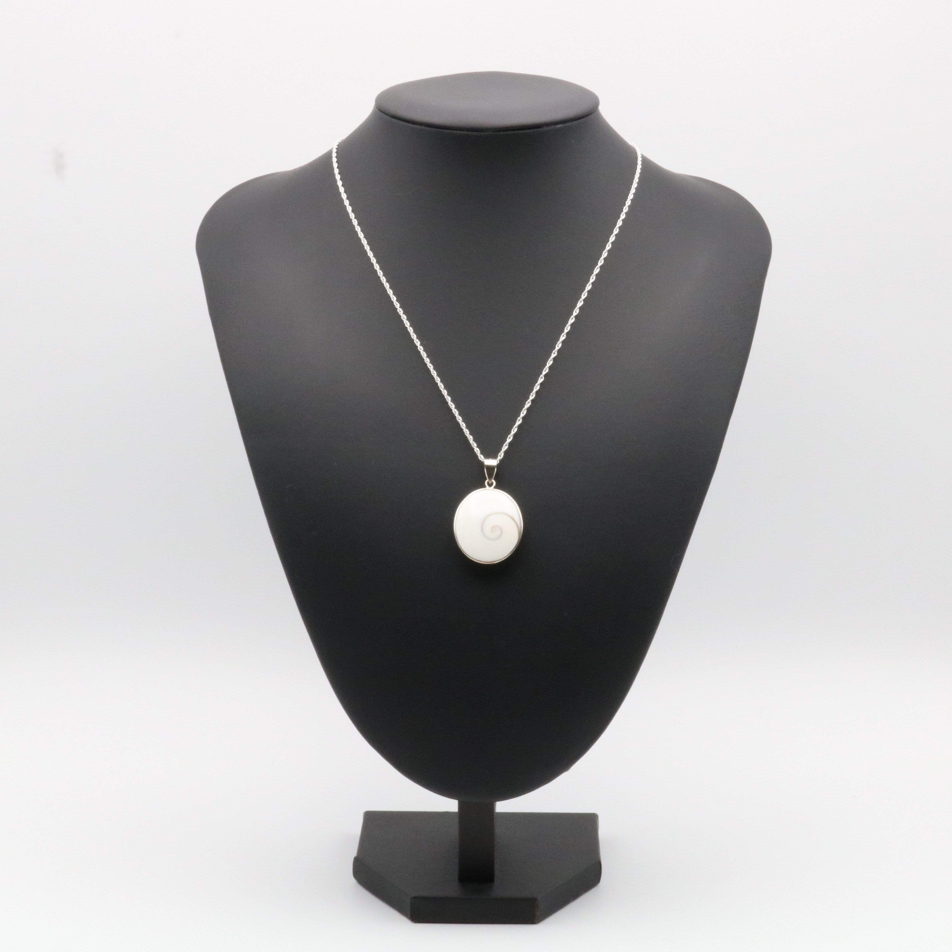 Hepburn and Hughes Shiva Eye Pendant in Sterling Silver