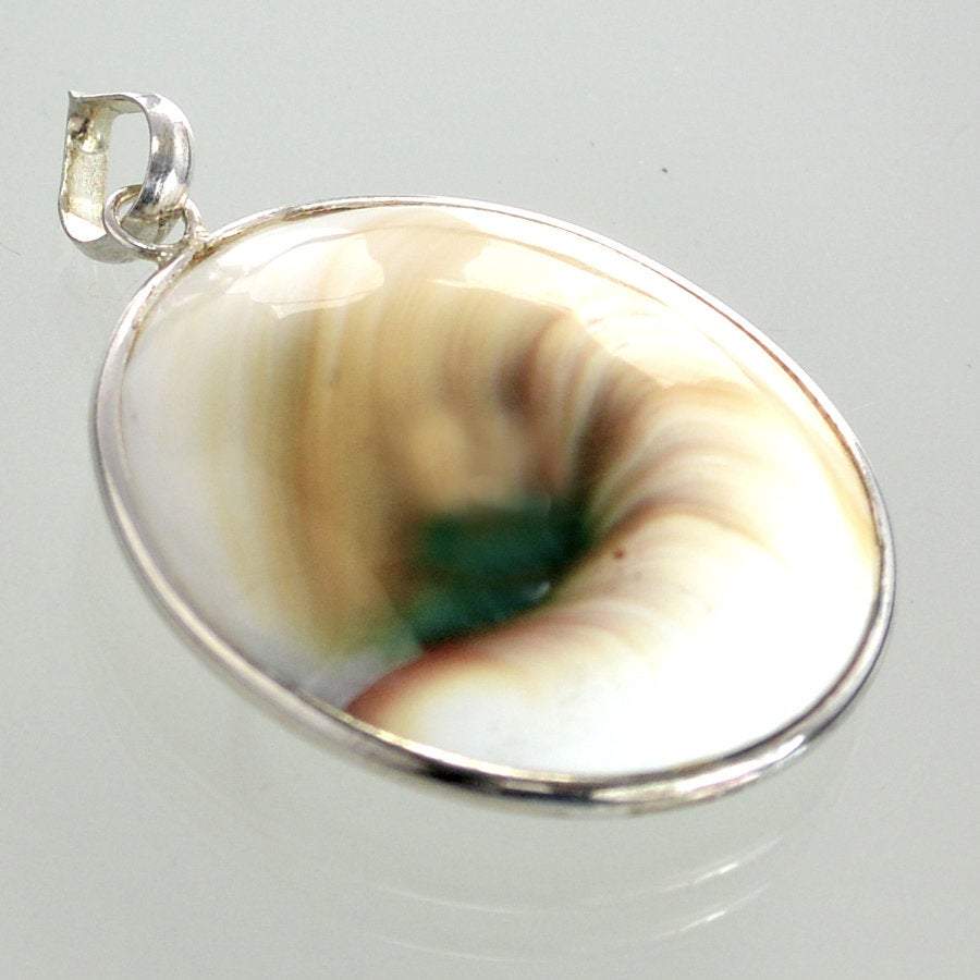 Hepburn and Hughes Shiva Eye Pendant in Sterling Silver