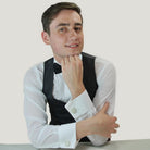 Hepburn and Hughes Slide Rule Cufflinks in Sterling Silver