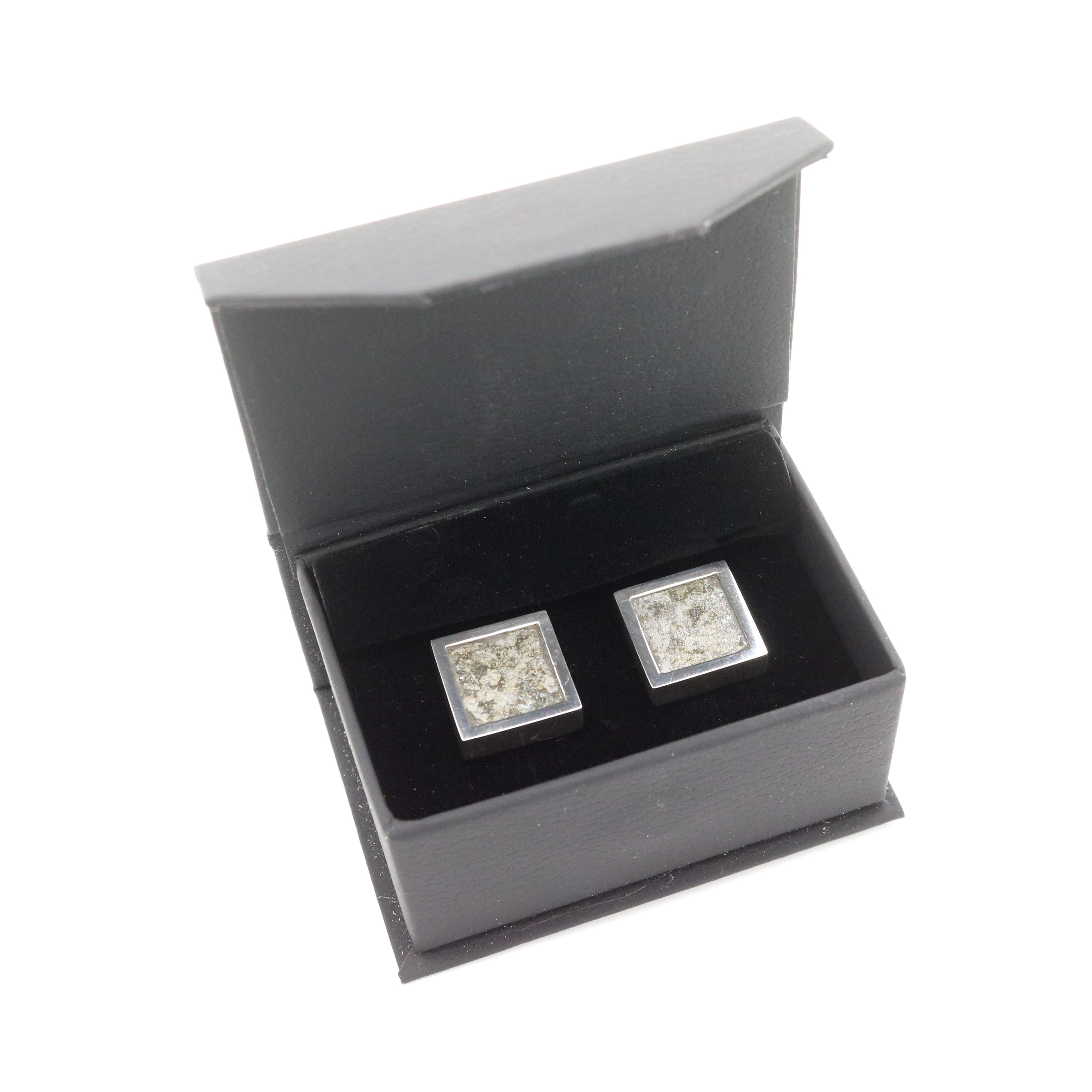 Hepburn and Hughes Spitfire Cufflinks | Made from genuine Spitfire parts | Sterling Silver